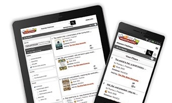 Bibliotheekcatalogus op tablet en telefoon