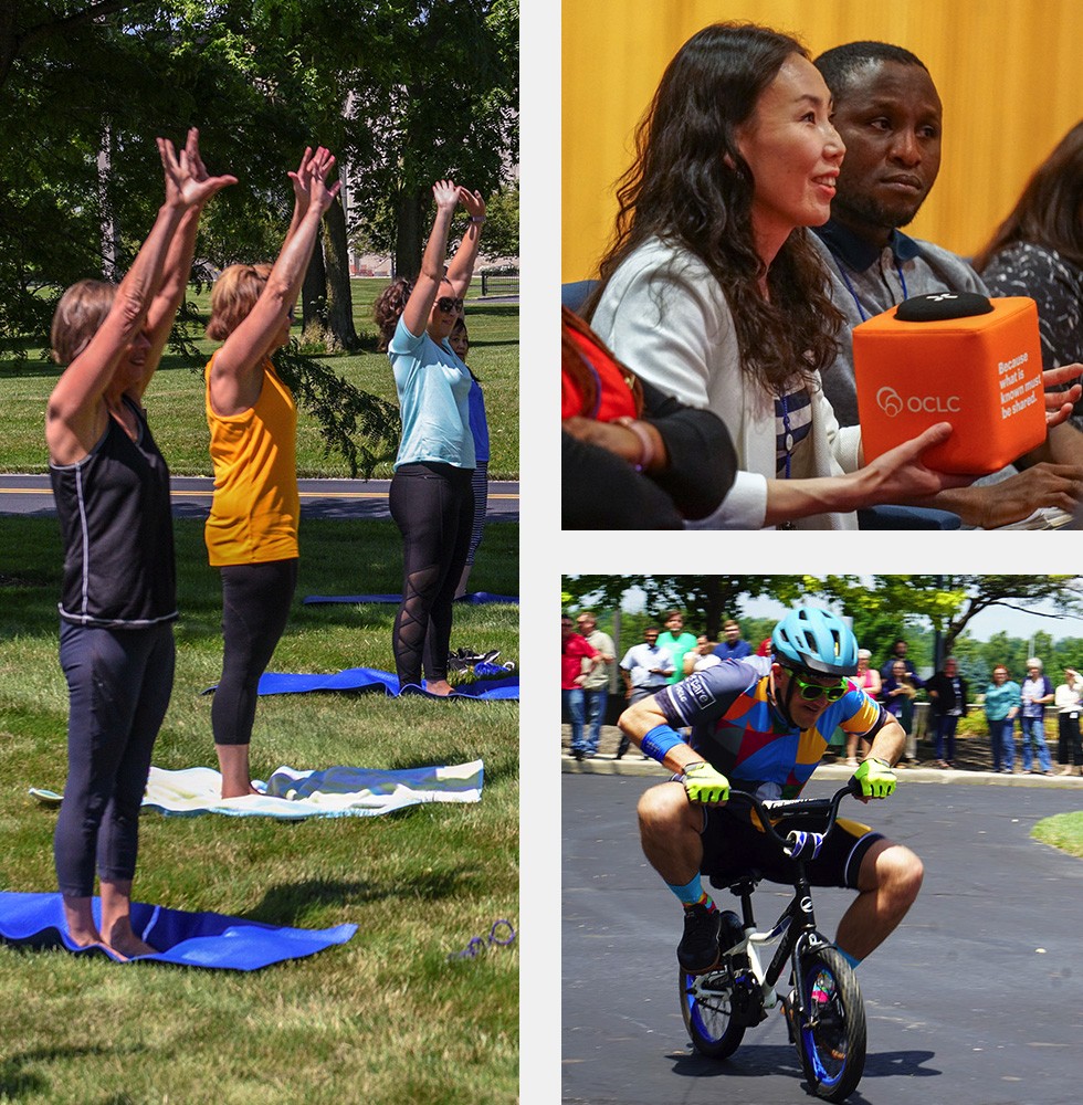 Foto's: balans tussen werk en privé 