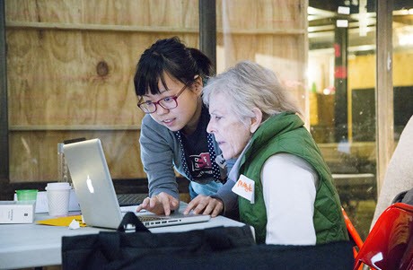 Evento de Wikipedia durante el programa de Arte y feminismo
