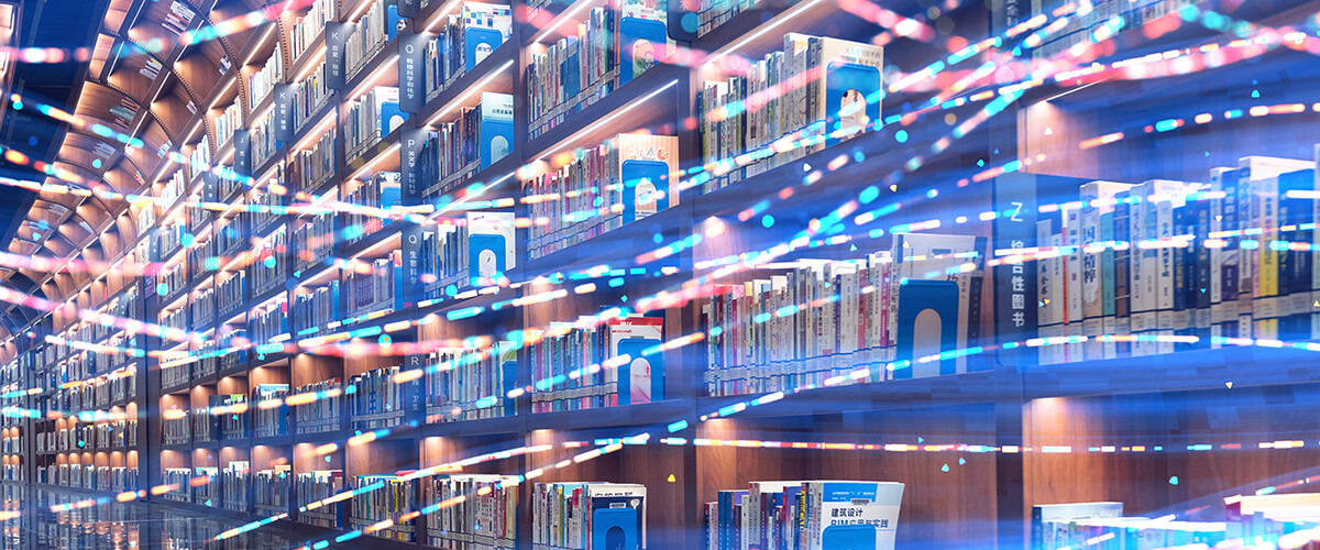 Illustration: Libraries and artificial intelligence