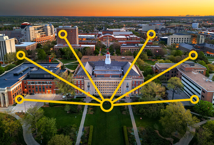 Illustration: Campus library partnerships