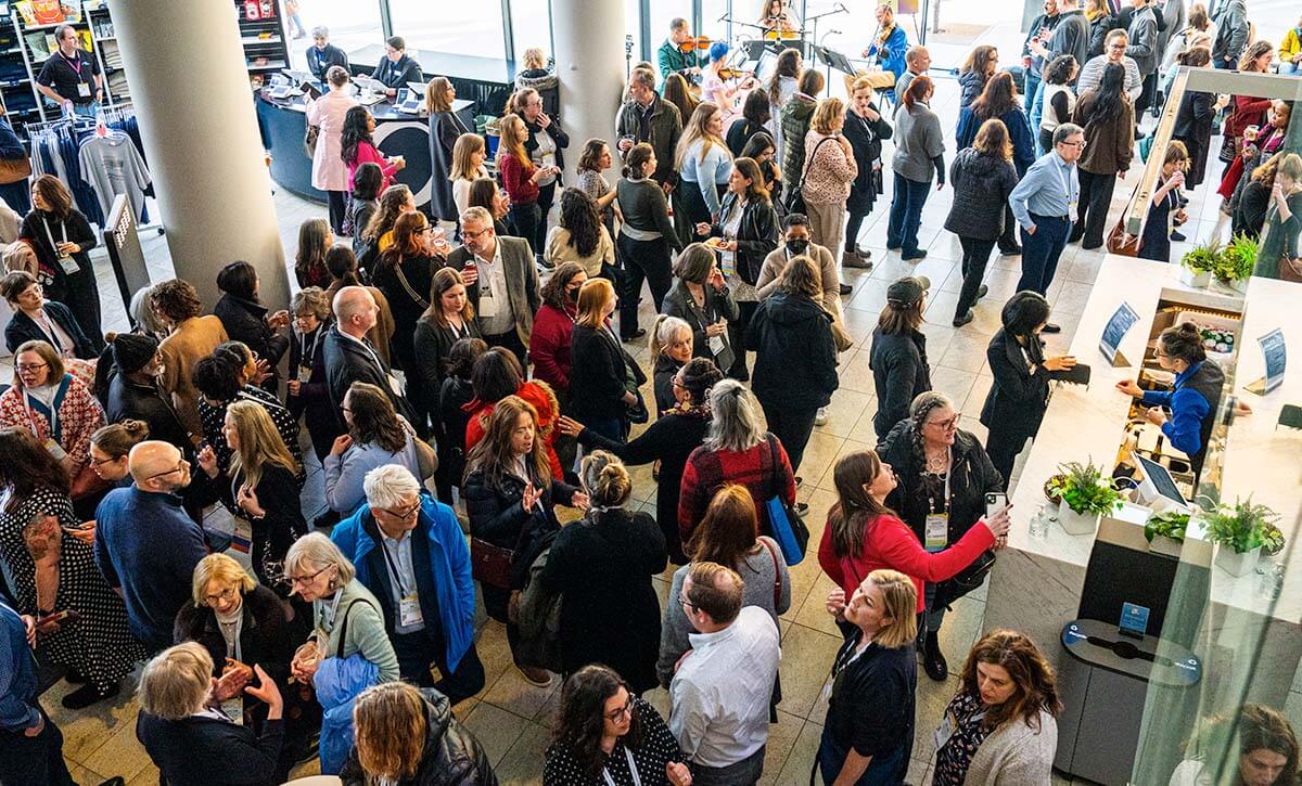 Photo: OCLC Reception at ACRL