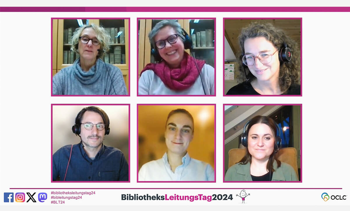 Photo: Bibliotheksleitungstag online session