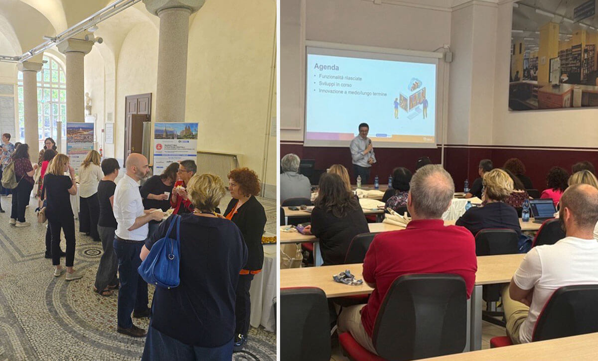 Photos: WMS User Group Meeting reception and session in Italy