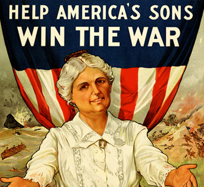 一战期间发行的美国战争债券海报，1917 年