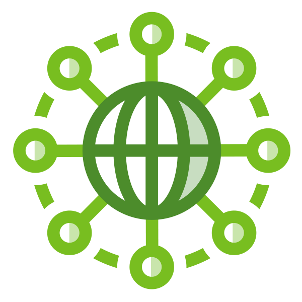 Icon: Library network