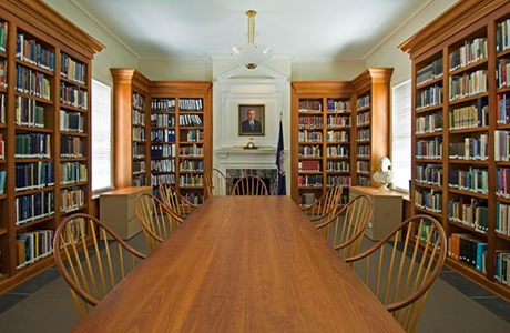 Foto: Innenraum der Thomas Balch Library
