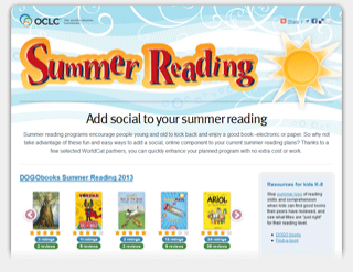 summer_reading Imagen: sitio web de lectura de verano de OCLC