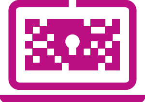 Digital preservation icon illustration