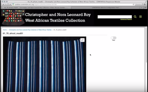 Customize the new responsive website