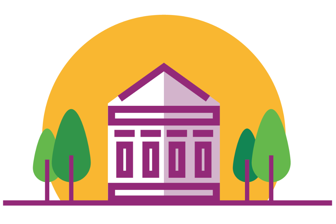 Illustration : une bibliothèque publique