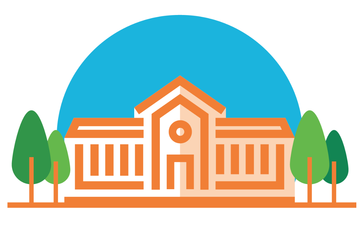 Illustration : une bibliothèque universitaire