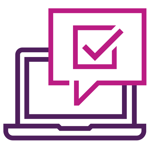 Ícono: Sitio web versión beta