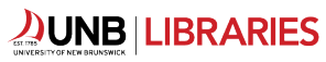 Logo der University of New Brunswick
