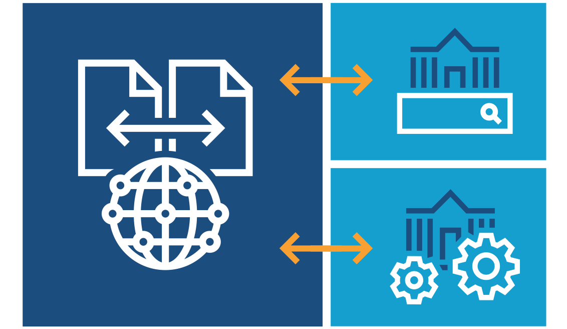 Illustration: Easy integration with your existing services Illustration: Easy integration with your existing services