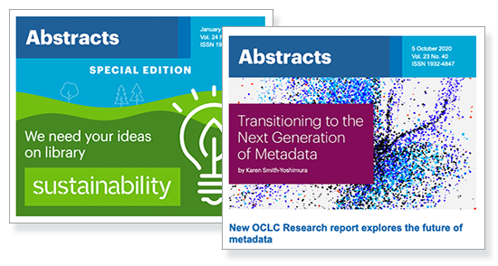 OCLC Abstracts sample issues
